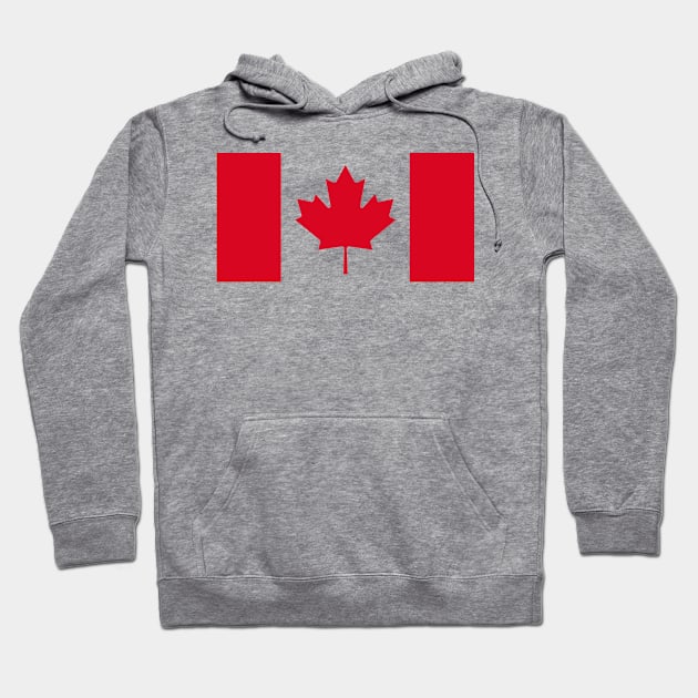 Canada Flag - Red Hoodie by Raw10